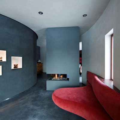 Tierrafino Duro luonnonmukainen savilaasti olohuone