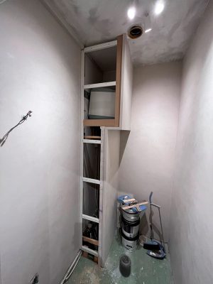 kotelon rakentaminen wc