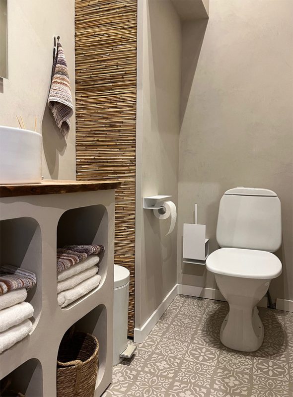 mikrosementti wc-tilassa