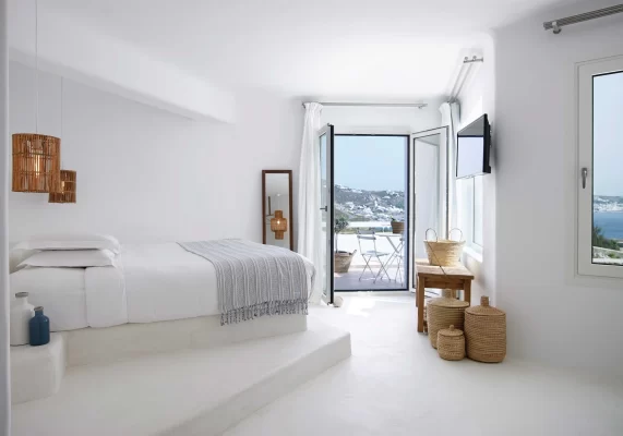 Deco Cire mikrosementtilattia hotellissa